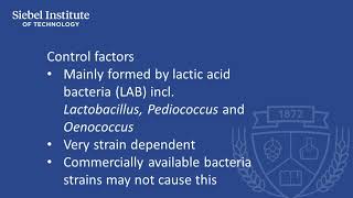 Cadaverine  Beer sensory characteristics causes and control factors [upl. by Hailat]