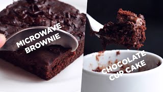 1 Min Microwave Recipes Anyone Can Make [upl. by See]