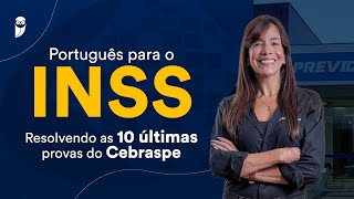 Português para o INSS Resolvendo as 10 últimas provas do Cebraspe – Prof Adriana Figueiredo [upl. by Zilla]