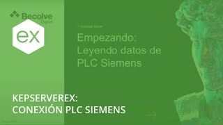 Conexión PLC Siemens [upl. by Yelrebmik]