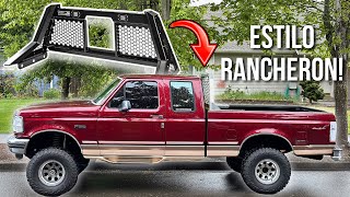 Nuevo Roll Bar de Aluminio en Ford 1996 Foringa F150 Eddie Bauer  Headache Rack de Aluminio [upl. by Theo14]