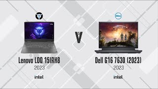 Lenovo LOQ 15IRH8 vs Dell G16 7630 2023 [upl. by Steen]