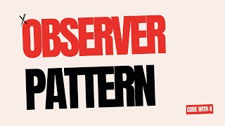 Observer Pattern  How it works  Simple explanation [upl. by Eamon]