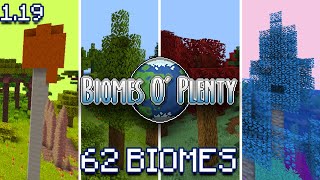 MINECRAFT 119  BIOMES O PLENTY ALL BIOMES  The Wild Update NEW MODS All Biomes Showcase Forge [upl. by Ayik926]