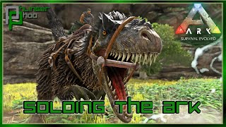 YUTYRANNUS BREEDING AND CAVE OF THE SKYLORD Soloing the Ark S6E72 [upl. by Onifur]