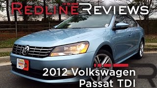 2012 Volkswagen Passat TDI Review Walkaround Exhaust amp Test Drive [upl. by Marita]