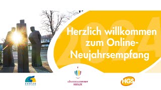 Neujahrsempfang 2024 der Stadt Seelze und der HGS Livestream 21012024 [upl. by Airun]