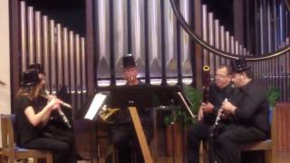 I Berlin  Puttin On The Ritz  Third Prime Woodwind Quintet [upl. by Siradal47]