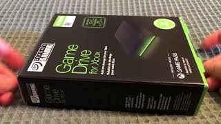 Seagate 4TB External Hard Drive for Xbox Series XS Unboxing [upl. by Gauthier]