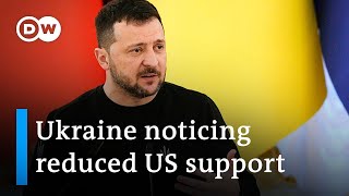 ‘Ukraines support is not growing its declining’ Interview with Ukrainian MP  DW News [upl. by Brader]