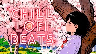 🌸 Matcha Vibes  Lofi Chill Music Under the Cherry Blossom 🌸🍵 [upl. by Neelrahs]