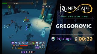 Gregorovic Necromancy  RuneScape Mobile PVM [upl. by Yentirb]