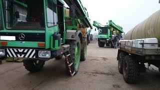 Pflanzenschutz mit Fendt 724 vario und 3x Dammannspritzen 2014 in Full HD [upl. by Hcire479]