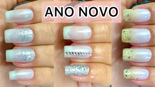 UNHAS DECORADAS PARA O ANO NOVO [upl. by Terrab873]