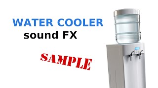 Water Cooler Glug Sound Effects  Water Bubbles SFX [upl. by Morgen]