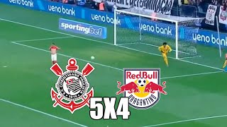 PENALTIS CORINTHIANS VS BRAGANTINO CORINTHIANS CLASSIFICADO NA SULAMÉRICA [upl. by Ardnaid98]