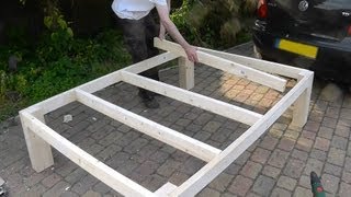 Heavy duty DIY bed [upl. by Thorfinn]