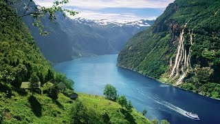 NORUEGA  Paisajes del país más feliz del planeta [upl. by Ecirted]