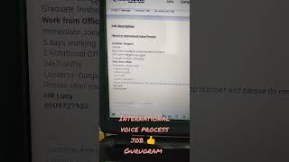 Teleperformance Job openinginternational voice Process job👍 [upl. by Bortman]