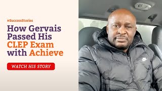 How Achieve helped me pass my CLEP exam… [upl. by Niveg734]