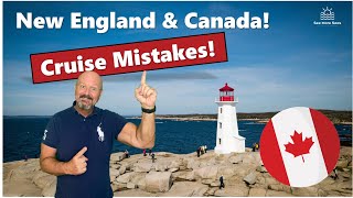 11 Mistakes to avoid so you won’t hate your Canada New England Cruise cruise cruiseship [upl. by Airlee533]