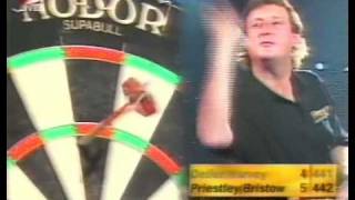 Priestley amp Bristow vs Deller amp Harvey  1995 Butlins World Team Dart Championships Part 5 [upl. by Bartholomeus]