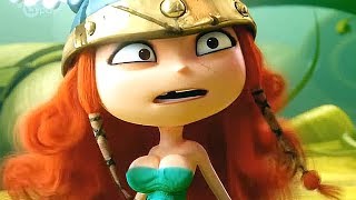 E3 2013 Trailers Rayman legends Viking Lady Cutscenes 【HD】 E3M13 [upl. by Terrill]