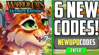 ✨ALL NEW✨WARRIOR CATS CODES 2024  WARRIOR CATS ULTIMATE EDITION CODES  WCUE CODES [upl. by Ettesus]