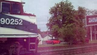 Amtrak F59phi 465 with Cascades train [upl. by Fadas]