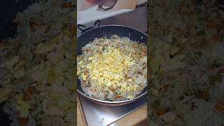 Chinese Fried Rice food cooking recipe [upl. by Nagorb]