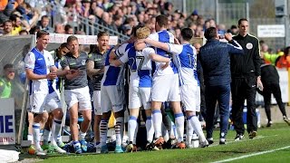 MATCHDAY MOMENTS Bristol Rovers v Oldham Athletic [upl. by Ehsom]