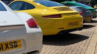 Stuck in a Porsche dealership 👀 [upl. by Suoivart]