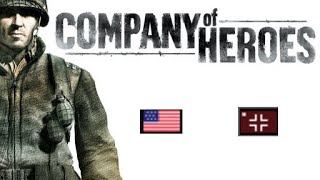 Old US vs Hayek Panzer Elite  Company of Heroes 1 Replay [upl. by Isabeau]