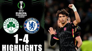 Chelsea Dominate Panathinaikos 41 In European Conference League Clash [upl. by Ardnot]