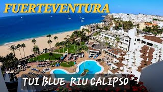 Exploring Playa amp Hotel TUI BLUE Riu Calypso in Morro Jable Fuerteventura Canary Islands 🇪🇸 4K [upl. by Roderigo]