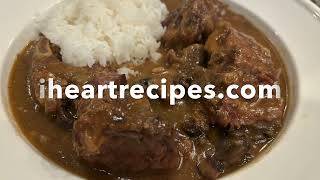 My Secret Recipe For Neck Bones amp Gravy Revealed  I Heart Recipes [upl. by Bigler]