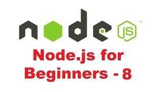 Nodejs Tutorial for Beginners 8  Reading and Writing Files using fs module [upl. by Ermey419]