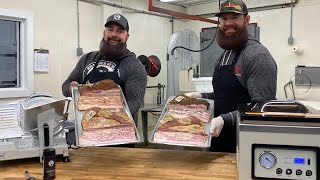 How to Make Bacon at Home Like a Pro Butcher JPV Method  The Bearded Butchers [upl. by Amikat640]