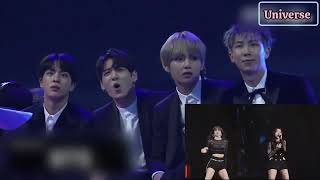 BTS Reaction to Blackpink DVD Tokyo Dome KTL Dont know what to do Fanmade 💜2020 [upl. by Grenville696]