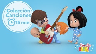 Familia Telerín Colección Canciones Infantiles para Niños 15 minutos [upl. by Damal]