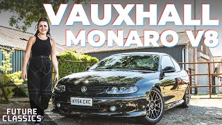 Vauxhall Monaro V8  Aussie Rules  Future Classics with Becky Evans S2 E4 [upl. by Annaierb]