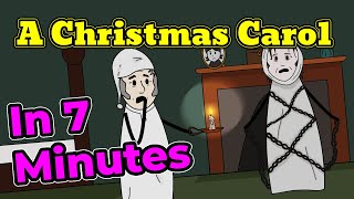 A Christmas Carol  7 Minute Summary achristmascarol gcseenglish [upl. by Anairda]