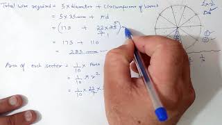 Chapter12 Ex122 Q910 Areas Related to Circles  Ncert Maths Class 10  Cbse [upl. by Cindee388]