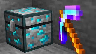 Minecraft But Every Ore is A Chest [upl. by Chapell]