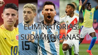 ELIMINATORIAS SUDAMERICANAS  PREVIA Y PRONÓSTICOS [upl. by Bray]