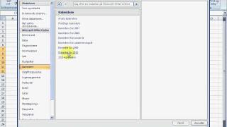 Kalender i Excel  Find kalender i regneark [upl. by Reahard]