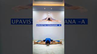 Upavistha Konasana A  Ashtanga primary series  ashtangapractice yoga ashtangayoga motivation [upl. by Henghold]