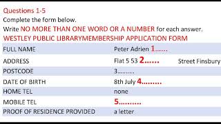 WESTLEY PUBLIC LIBRARY MEMBERSHIP APPLICATION without example [upl. by Alleras]