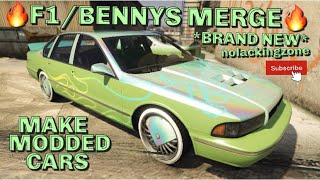 NEW GTA 5 ONLINE BENNYS MERGE GLITCH F1BENNYS ON ANY CARS PS4 PS5 XBOX PC  OMG [upl. by Salohcin]