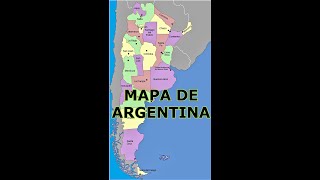 MAPA DE ARGENTINA [upl. by Simpson]